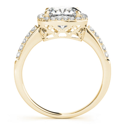 Cushion Engagement Ring M83503-10