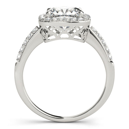 Cushion Engagement Ring M83503-10