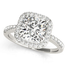 Load image into Gallery viewer, Cushion Engagement Ring M83503-8
