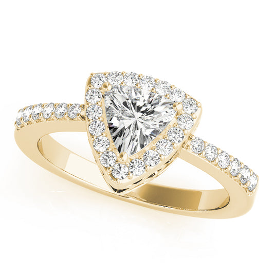 Trillion Engagement Ring M83515-5