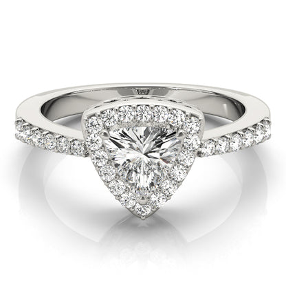 Trillion Engagement Ring M83515-5