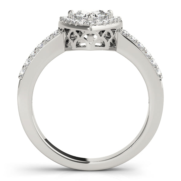Trillion Engagement Ring M83515-5