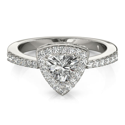 Trillion Engagement Ring M83515-8