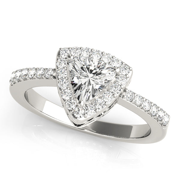 Trillion Engagement Ring M83515-6