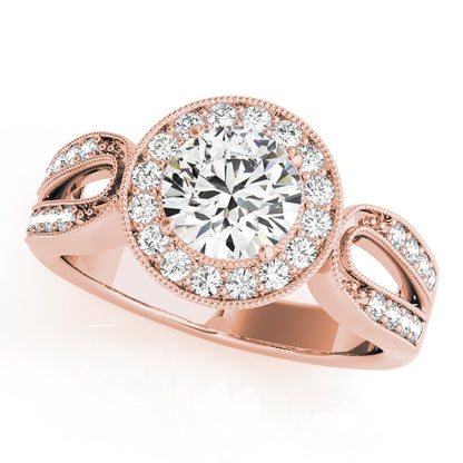 Round Engagement Ring M83524