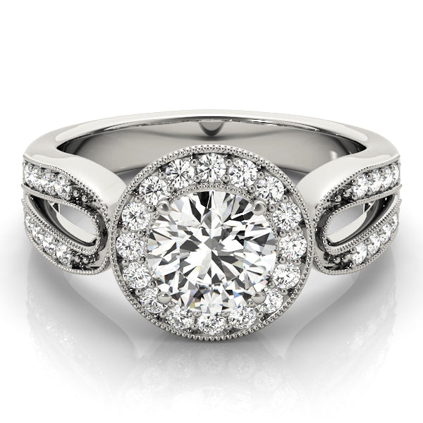 Round Engagement Ring M83524