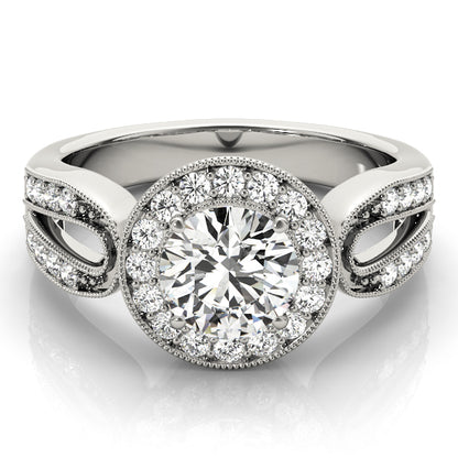 Round Engagement Ring M83524