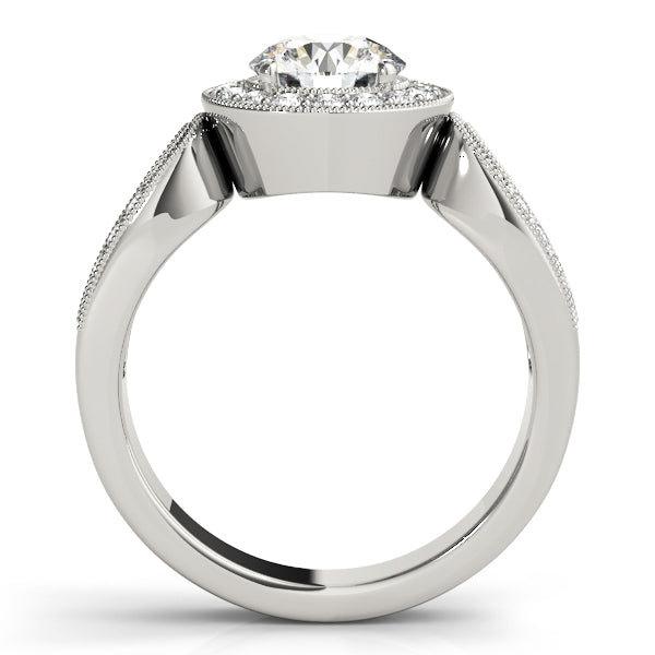 Round Engagement Ring M83524