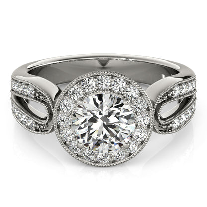 Round Engagement Ring M83524