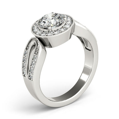 Round Engagement Ring M83524