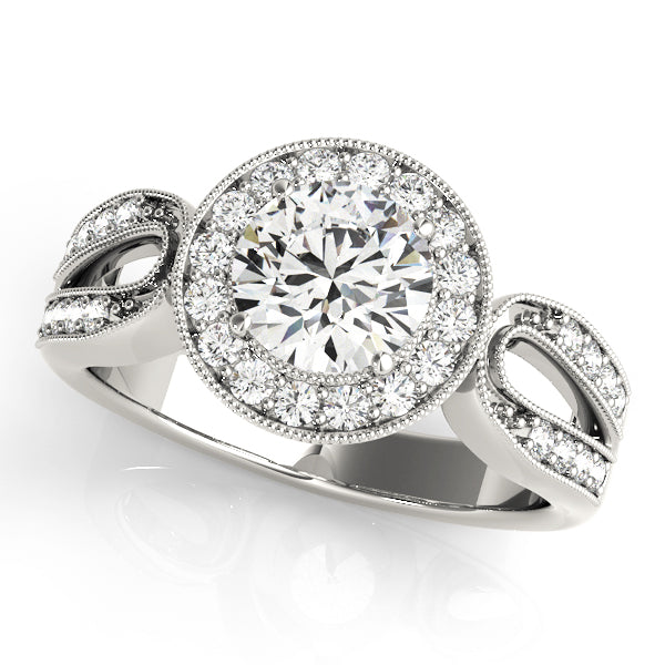 Round Engagement Ring M83524