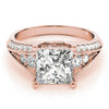 Load image into Gallery viewer, Square Engagement Ring M83535-8
