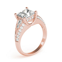 Load image into Gallery viewer, Square Engagement Ring M83535-8
