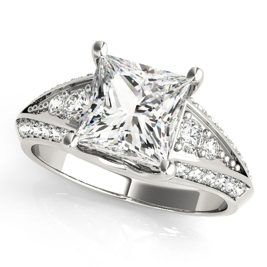 Square Engagement Ring M83535-8