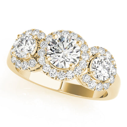 Round Engagement Ring M83540-11/2
