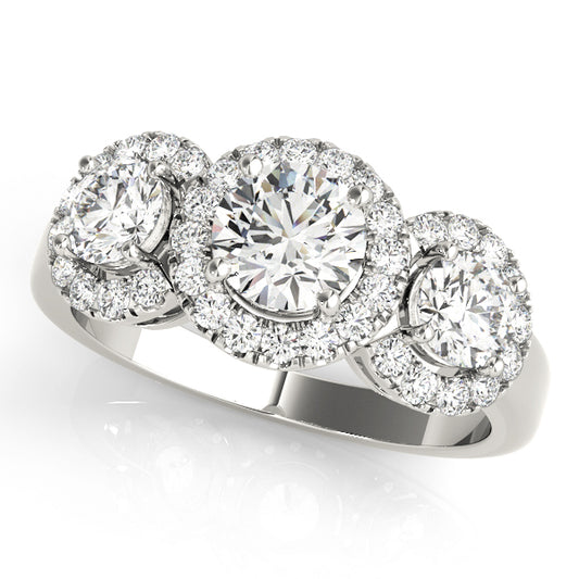 Round Engagement Ring M83540-1/2