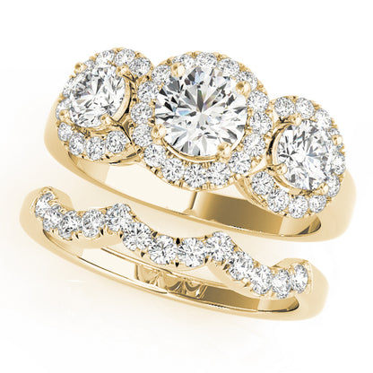 Round Engagement Ring M83540-1/2
