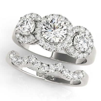 Round Engagement Ring M83540-1/2