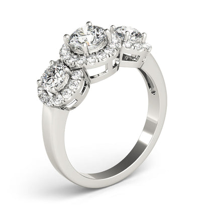 Round Engagement Ring M83540-1/2