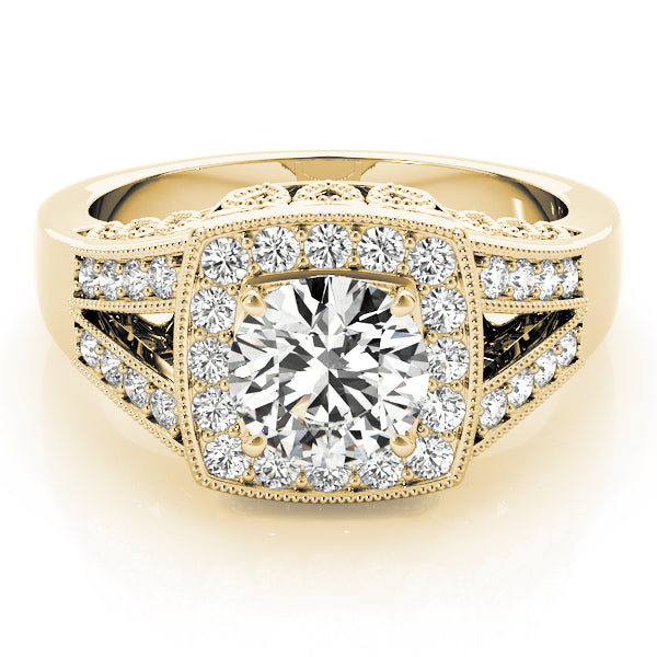 Round Engagement Ring M83554