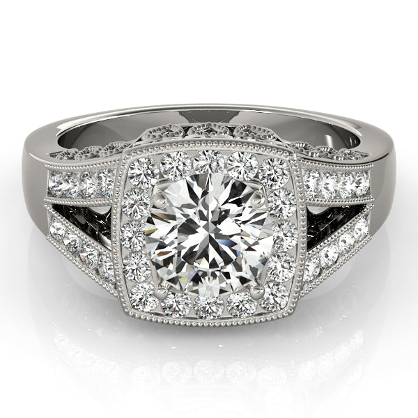 Round Engagement Ring M83554