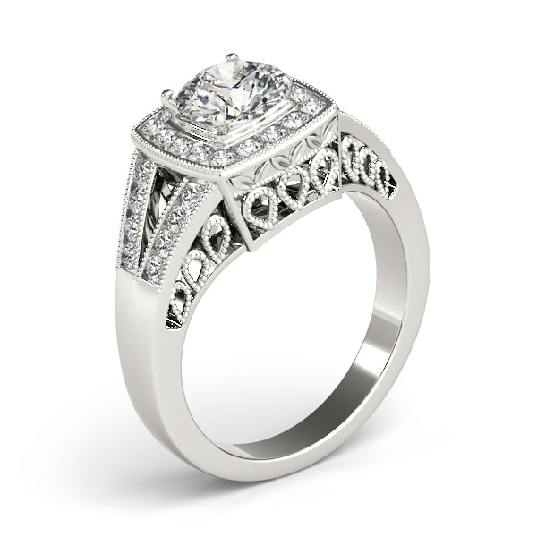 Round Engagement Ring M83554