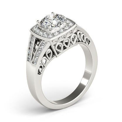 Round Engagement Ring M83554