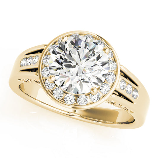Round Engagement Ring M83556