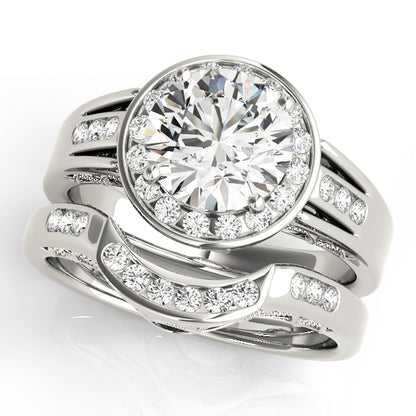 Round Engagement Ring M83556