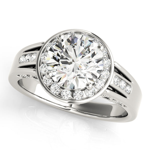 Round Engagement Ring M83556