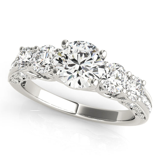 Round Engagement Ring M83557