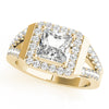 Load image into Gallery viewer, Square Engagement Ring M83566
