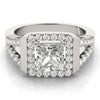 Load image into Gallery viewer, Square Engagement Ring M83566

