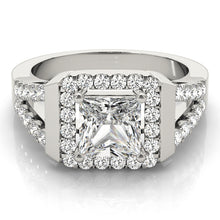 Load image into Gallery viewer, Square Engagement Ring M83566
