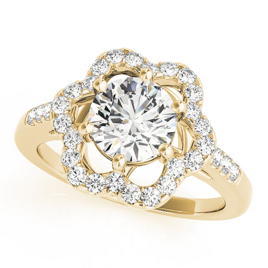 Round Engagement Ring M83578