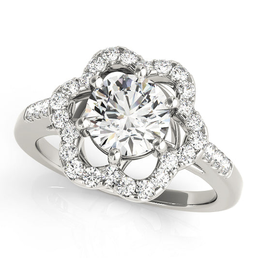 Round Engagement Ring M83578
