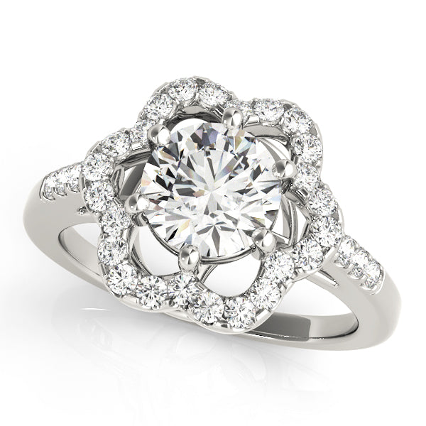Round Engagement Ring M83578