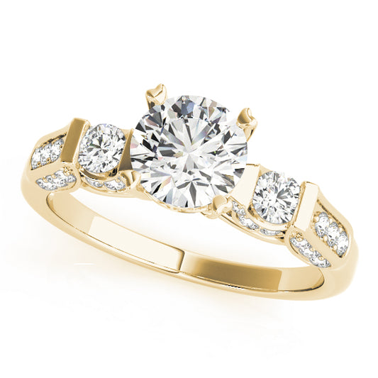 Round Engagement Ring M83585