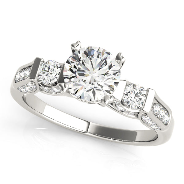 Round Engagement Ring M83585