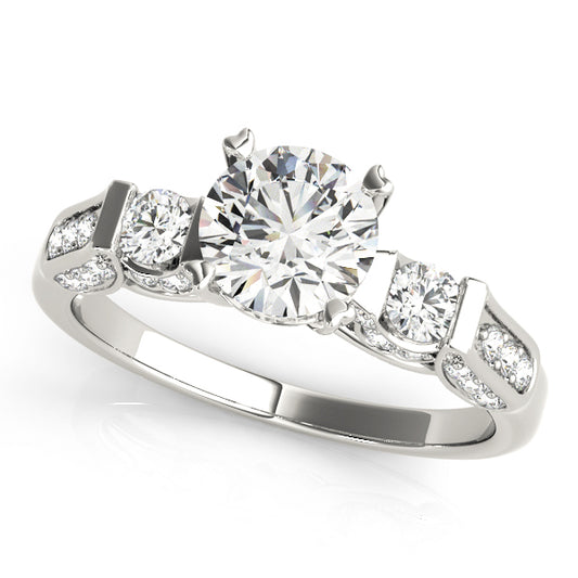 Round Engagement Ring M83585