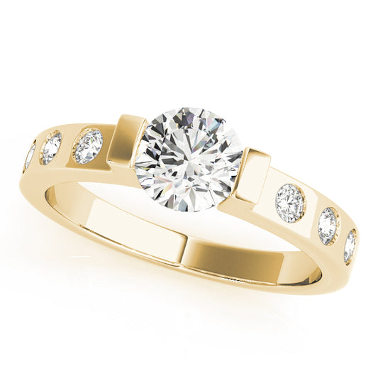 Round Engagement Ring M83592-11/2