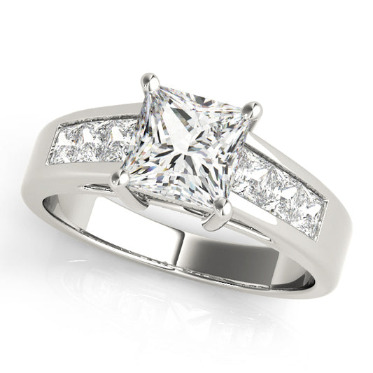 Square Engagement Ring M83606