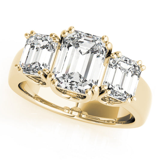 Emerald Cut Engagement Ring M83610