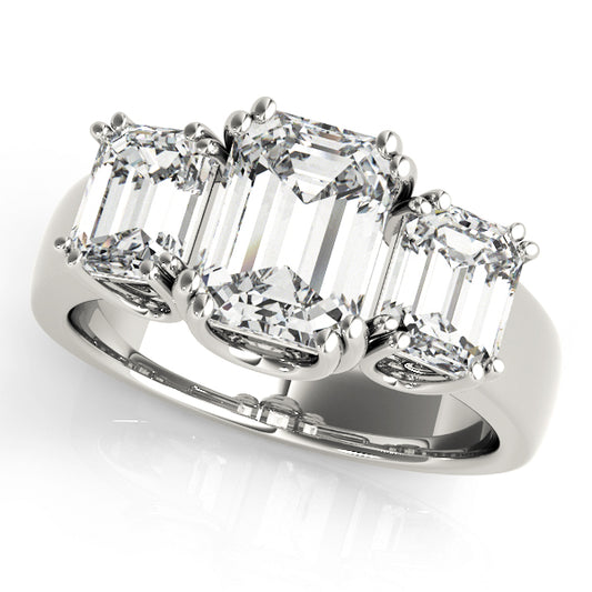 Emerald Cut Engagement Ring M83610