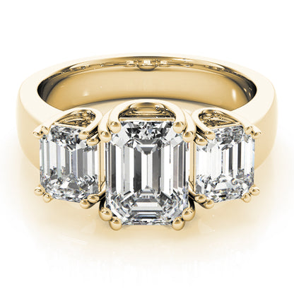 Emerald Cut Engagement Ring M83610