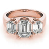 Load image into Gallery viewer, Emerald Cut Engagement Ring M83610
