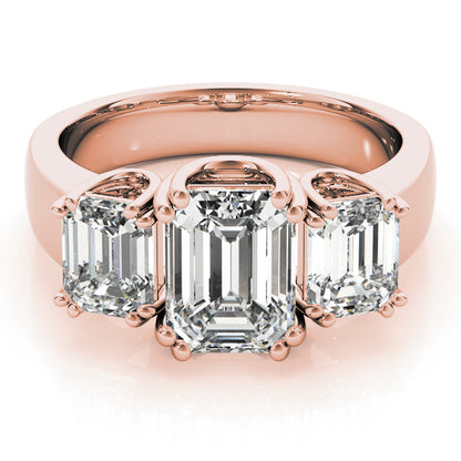 Emerald Cut Engagement Ring M83610