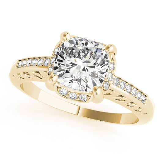 Cushion Engagement Ring M83611