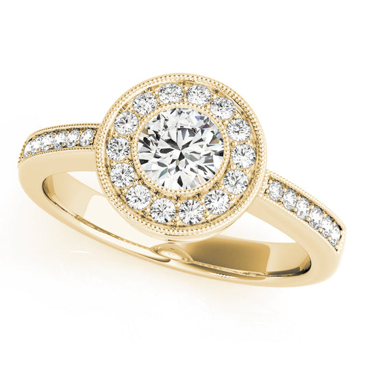Round Engagement Ring M83616