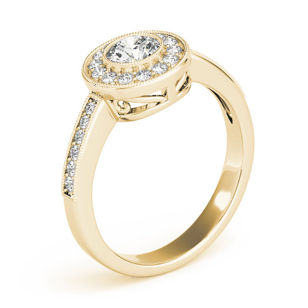 Round Engagement Ring M83616